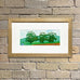 Autumn Trees Near Thixendale (Mini-Frame) by David Hockney