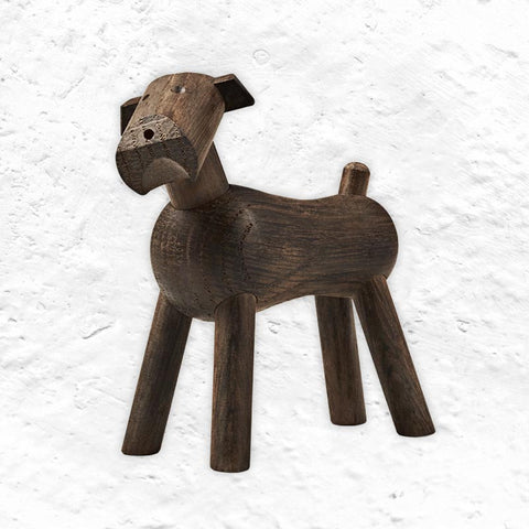 Tim the Terrier - Smoked Oak (des. Kay Bojesen, 1935)