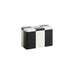 Tin Container - Medium - Black and Off-white - by HAY