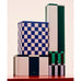 Tin Container - Rectangular, Small - Dark Blue and Lavender, by HAY