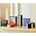 Tin Container - Rectangular, Small - Dark Blue and Lavender, by HAY