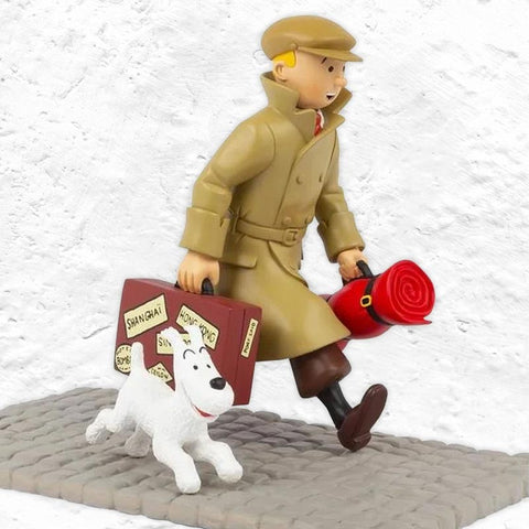 Tintin & Snowy resin model from The Homecoming