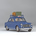 Moulinsart Taxi - Tintin Model Car