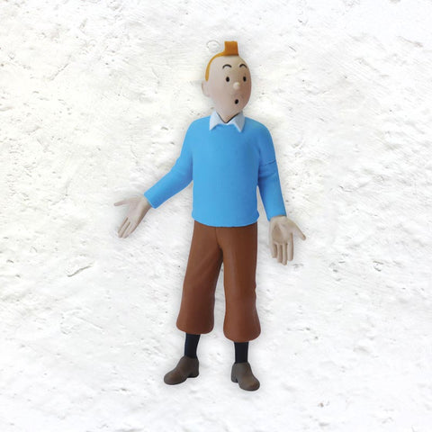 TinTin in his blue jumper figure