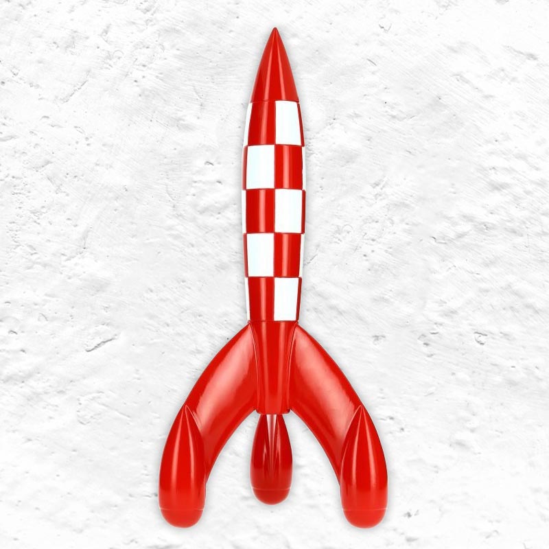 Tintin Resin rocket from Destination Moon and Explorers on the Moon - 30cm