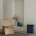Toki Ceramic Stool / Side Table - Mazarine Blue - by Blomus