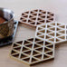 Triangles  Trivet - Birch - des. VE2 for Zone Denmark