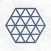 Triangles  Trivet - Denim - des. VE2 for Zone Denmark