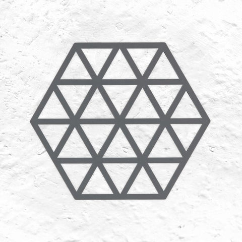 Triangles Trivet - Cool Grey - des. VE2 for Zone Denmark