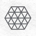Triangles Trivet - Cool Grey - des. VE2 for Zone Denmark