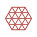 Triangles Trivet - Burned Red - by Zone Denmark