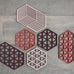 Triangles Trivet - Burned Red - by Zone Denmark