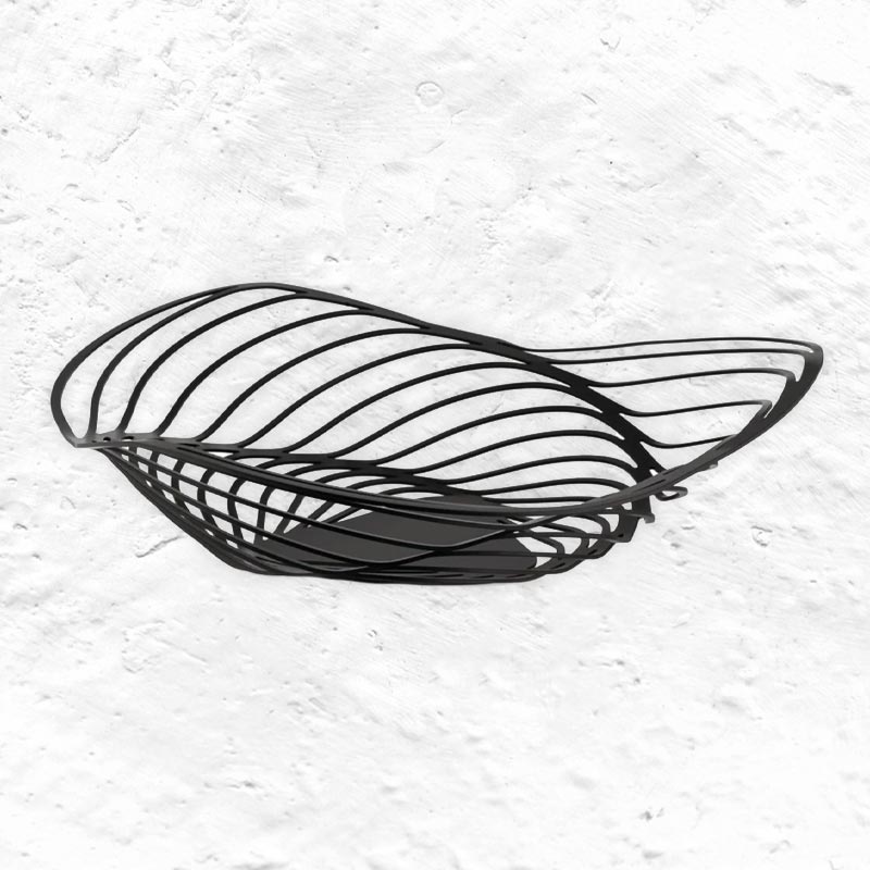 Trinity Centrepiece - Black - des. Adam Cornish for Alessi