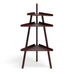 Trio Corner Bookshelf - Pinot Noir Stained Oak - des. Achille Castiglioni & Giancarlo Pozzi (1988), by Cassina