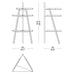Trio Corner Bookshelf - Pinot Noir Stained Oak - des. Achille Castiglioni & Giancarlo Pozzi (1988), by Cassina