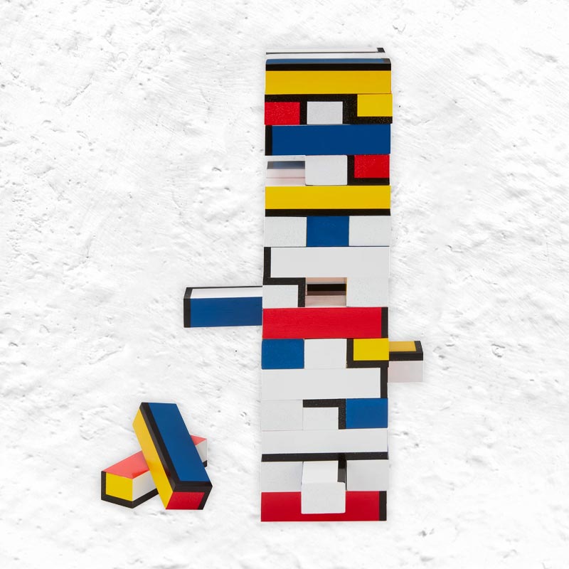 De Stijl Tumbling Tower, des. Monica Albornoz for MoMA