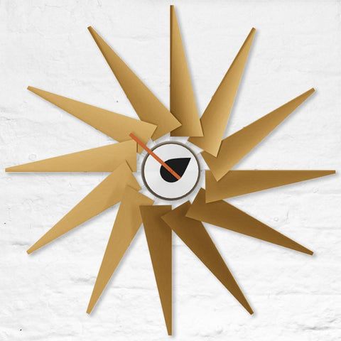 Turbine Wall Clock - des. George Nelson, 1948 - 1960 (made by Vitra)