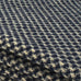 Twill Oatmeal & Navy Pure New Wool Throw by Tweedmill