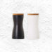 Twin Salt & Pepper Mill Set - Black and White - by AdHoc