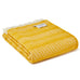 Twist Yellow Pure New Wool Throw by Tweedmill