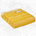 Twist Yellow Pure New Wool Throw by Tweedmill