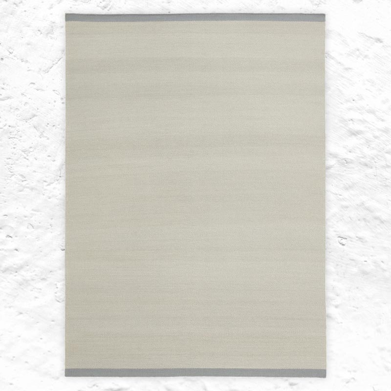 Una Hand Woven Rug - Light grey/Grey - 170 x 240cm - des. Jens Landberg Schroder for Fabula Living