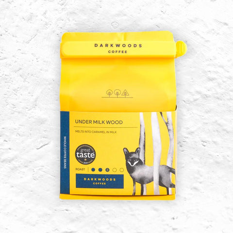 Under Milk Wood coffee by Dark Woods - coffee beans, 250g