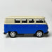 VW Bus - small - Model Car in red/orange/yellow/blue