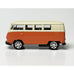 VW Bus - small - Model Car in red/orange/yellow/blue