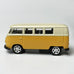 VW Bus - small - Model Car in red/orange/yellow/blue
