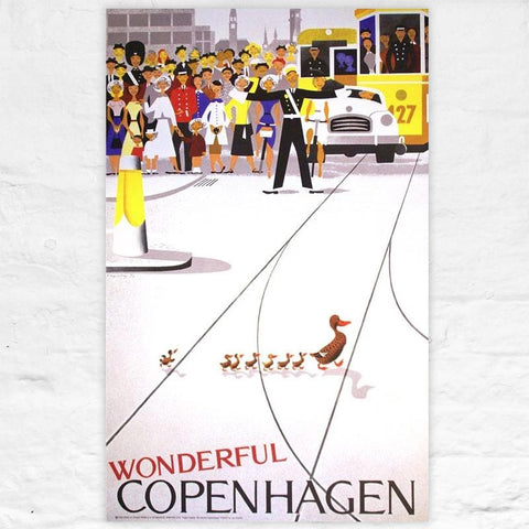 Wonderful Copenhagen Poster by Viggo Vagnby