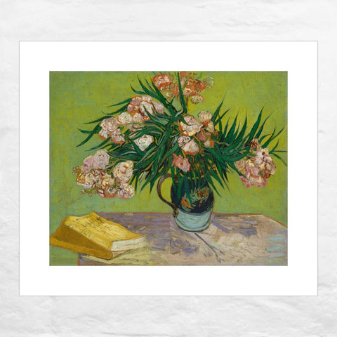 Oleanders, 1888 poster by Vincent Van Gogh