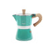Venezia 3 Cup Espresso Maker - Smoke Green - by Gnali & Zani