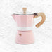 Venezia 3 Cup Espresso Maker - Pink - by Gnali & Zani