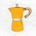 Venezia 6 Cup Espresso Maker - Yellow - by Gnali & Zani