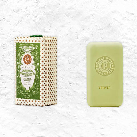 Agua Colonia Vetyver Soap, by Claus Porto