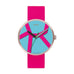 Move Watch, Pink Leather Strap, by Walter Gropius