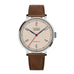 New Bauhaus Watch, Chicago, Brown Leather Strap, by Walter Gropius