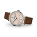 New Bauhaus Watch, Chicago, Brown Leather Strap, by Walter Gropius