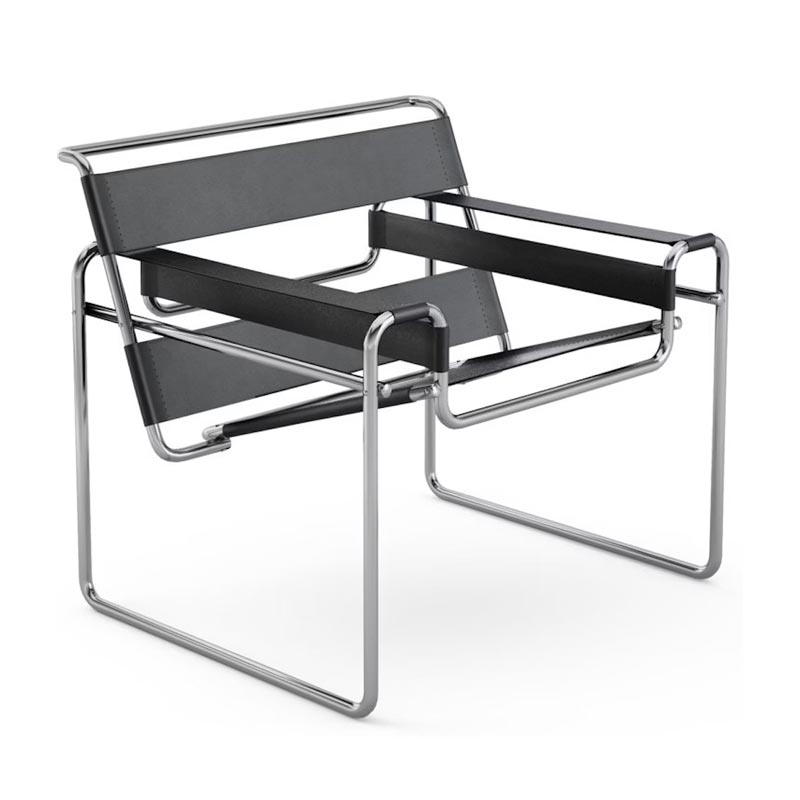 Wassily Lounge Chair - designed by Marcel Breuer, 1925 - made by Knoll