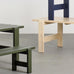 Weekday Bench - W111 x D23 x H45 - Olive Water-based Lacquered Pinewood, by HAY