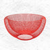 Wire Mesh Bowl - Red - by MoMA