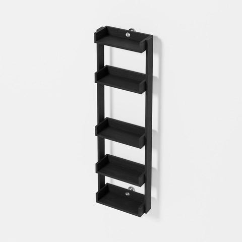 Yoku Dark Oak Multi Shelf 706, des. Lincoln River for Wireworks