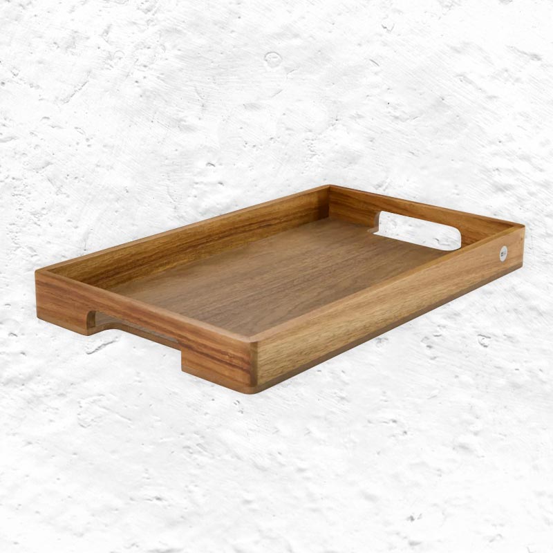 Serve Serving Tray in Acacia Wood, by AdHoc