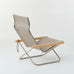 Nychair X with Ottoman - Oil Beech - Pebble Grey - des. Takeshi Nii