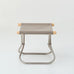 Nychair X with Ottoman - Oil Beech - Pebble Grey - des. Takeshi Nii
