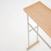 'Yoku' Caddy Towel Rail - Oak - by Wireworks
