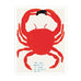 You Got Beaten By A Crab poster by David Shrigley