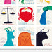 Signs of the Zodiac poster by David Shrigley