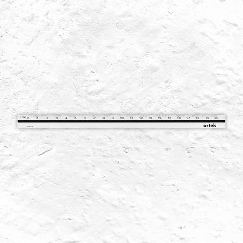 Aluminium Architect's Scale, 20cm by Artek